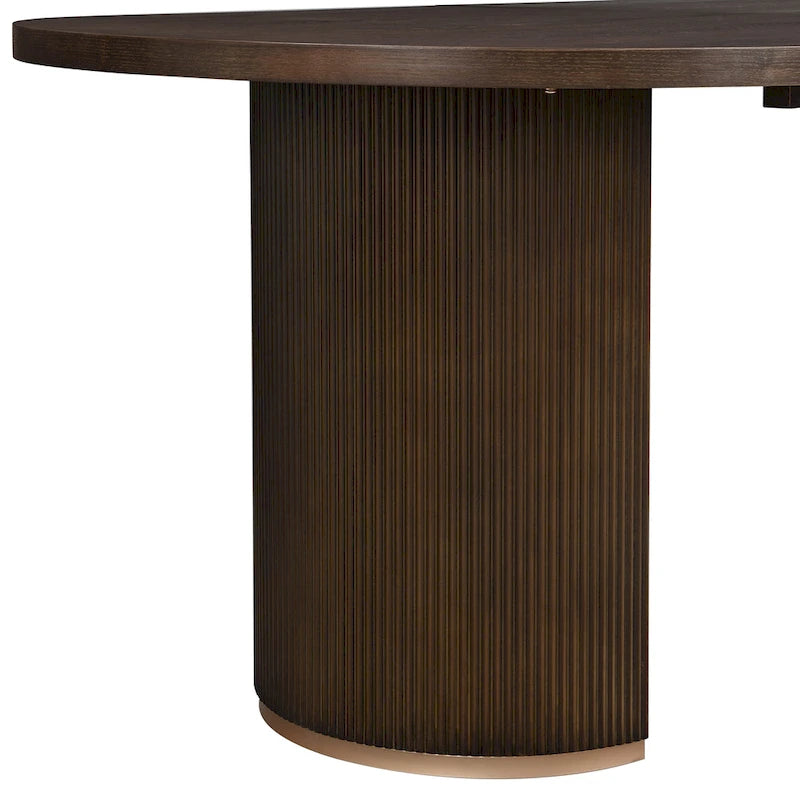 Christopher Knight Home - Eleanor Modern Style Oval Wood Dining Table